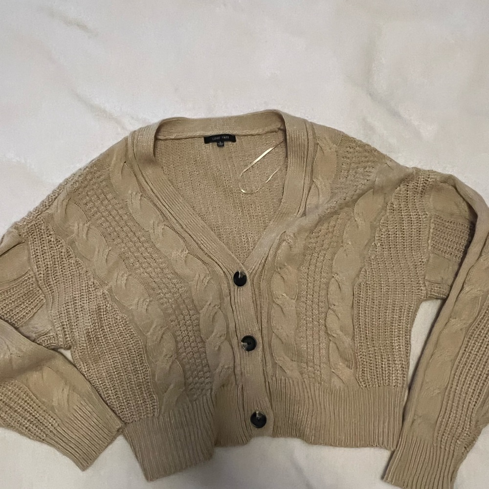 Cropped Cardigan